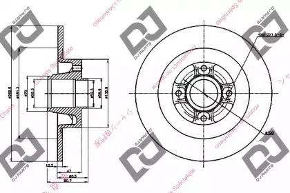 Тормозной диск DJ PARTS купить